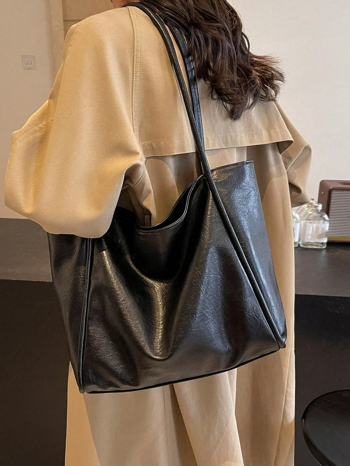 Bolsa Tote Feminina Grande de Ombro Elegante