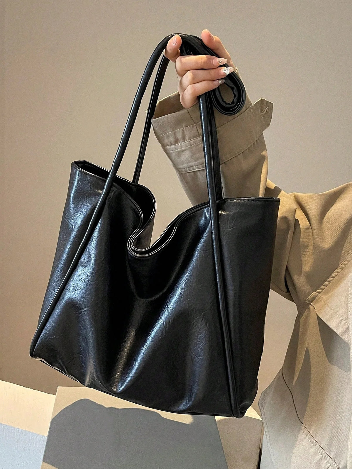 Bolsa Tote Feminina Grande de Ombro Elegante