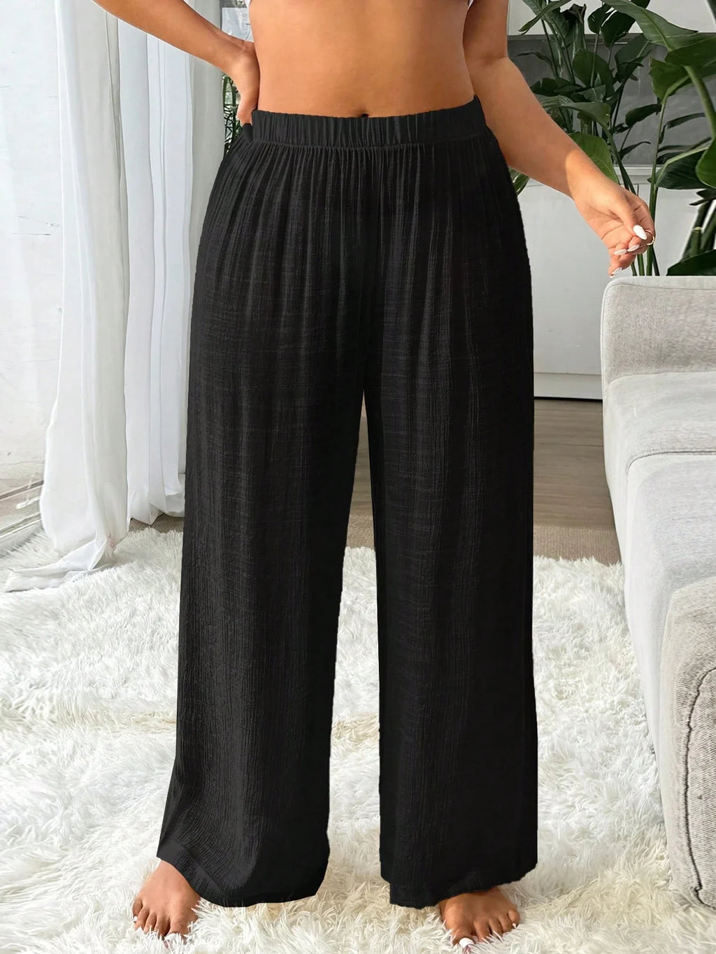 Saída de Praia Calça Plus Size Feminina