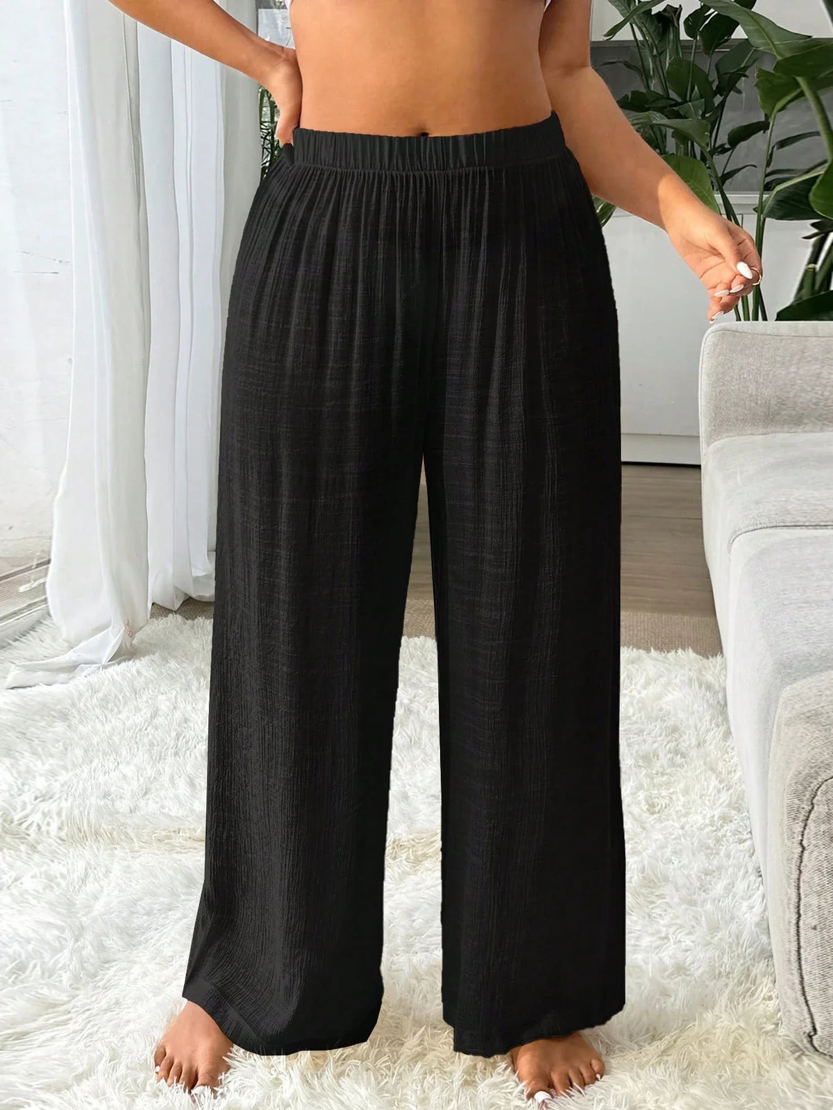 Saída de Praia Calça Plus Size Feminina