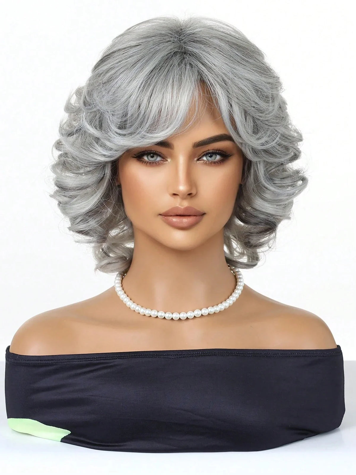 Peruca Feminina Cabelo Curto em Camadas