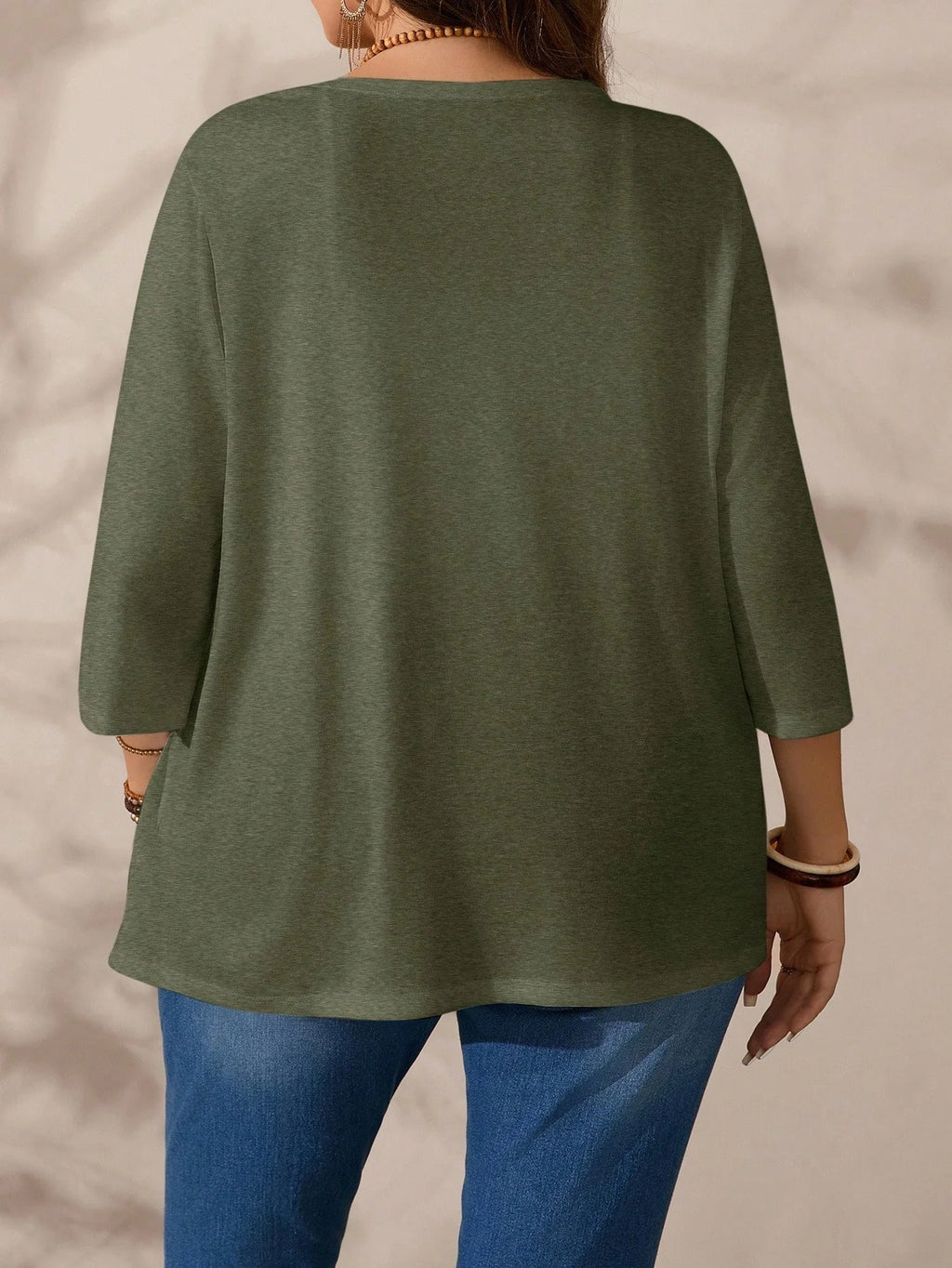 Casaco Feminino Plus Size Meia Manga Levinho