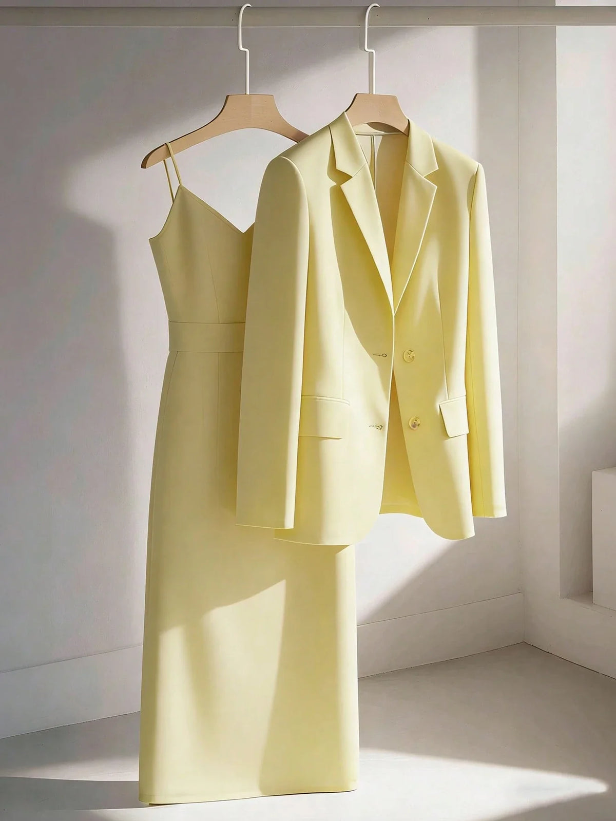 Conjunto Feminino Blazer e Vestido Elegante Social