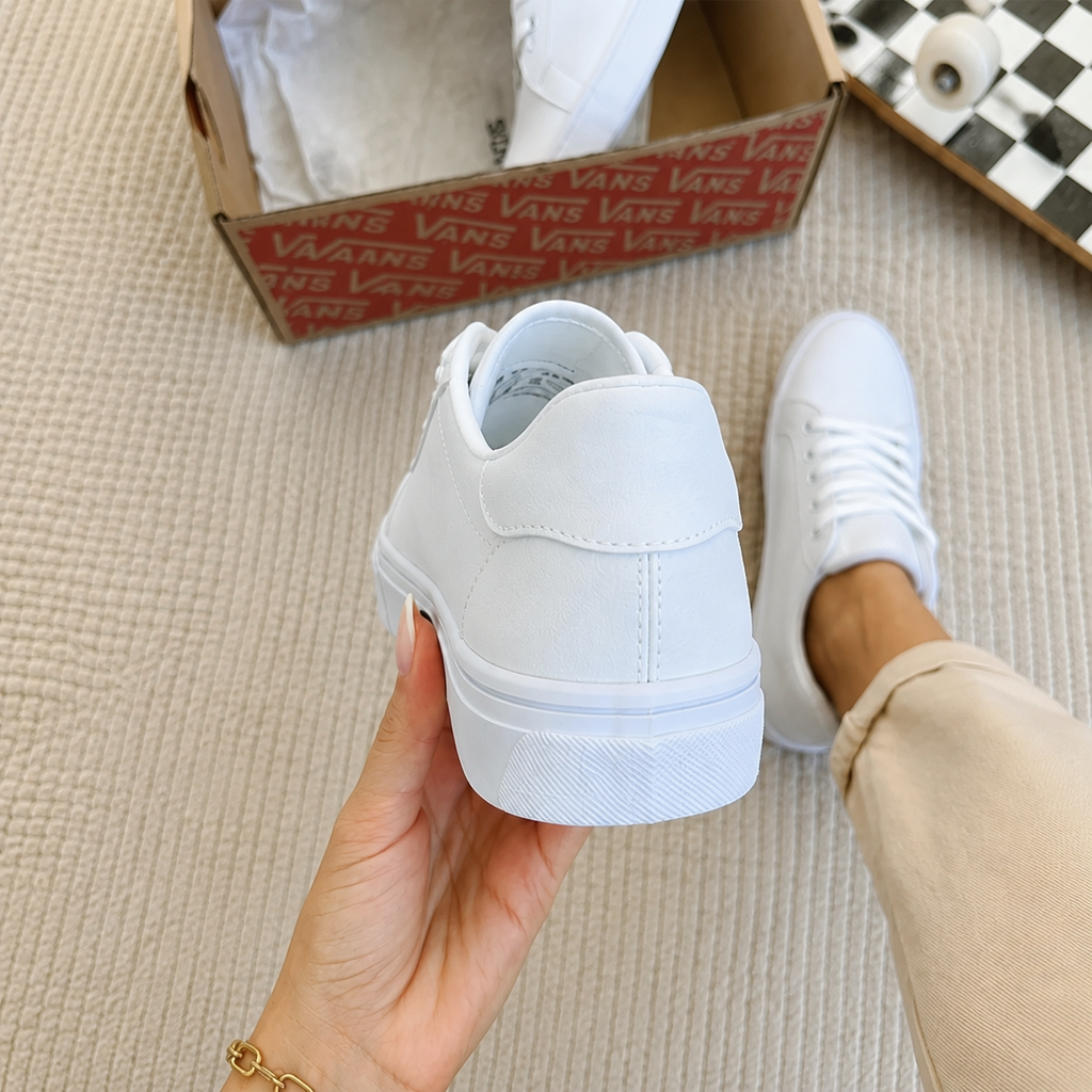 Tênis Branco Feminino Casual