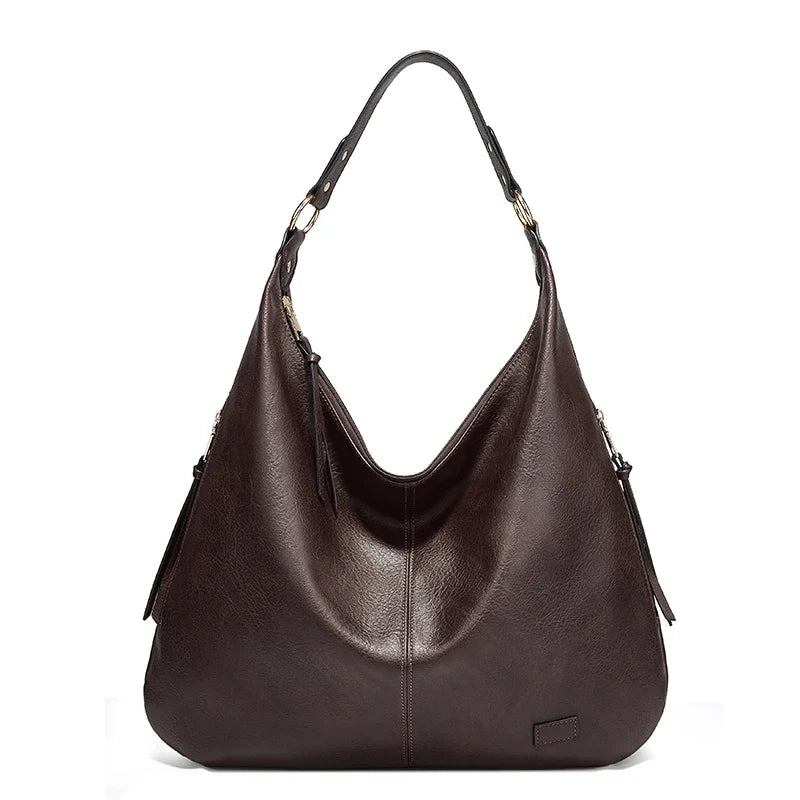 Bolsa Grande de Ombro com Vários Bolsos