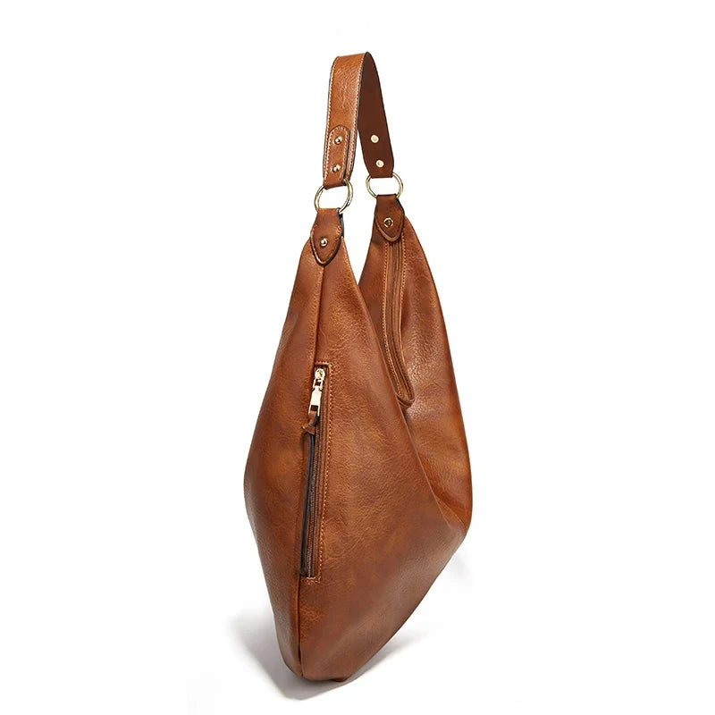 Bolsa Grande de Ombro com Vários Bolsos