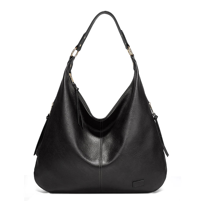 Bolsa Grande de Ombro com Vários Bolsos
