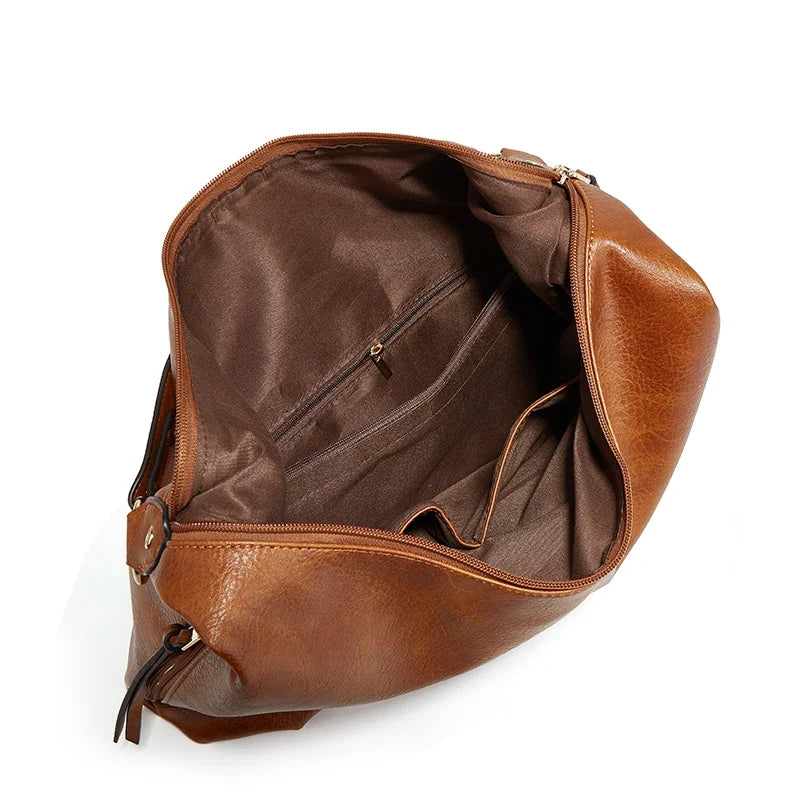 Bolsa Grande de Ombro com Vários Bolsos