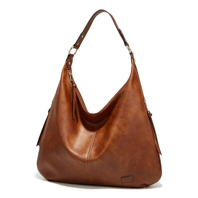 Bolsa Grande de Ombro com Vários Bolsos