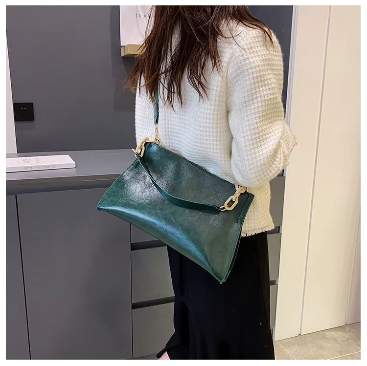 Bolsa Feminina Grande Transversal Tiracolo e de Ombro