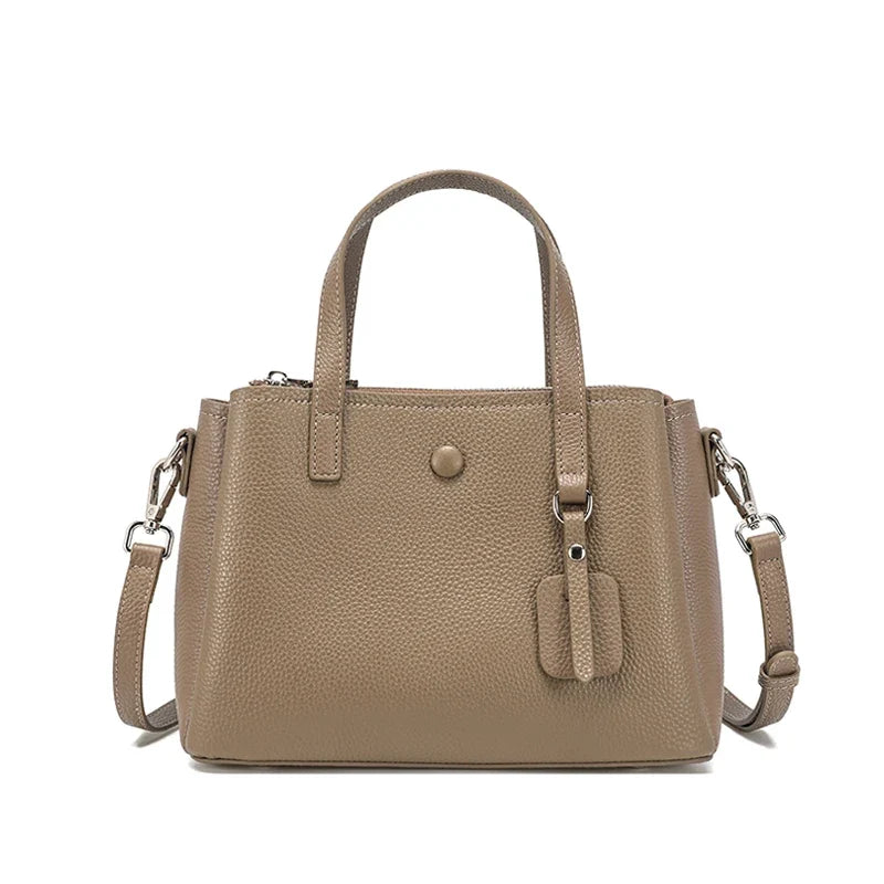 Bolsa Feminina em Couro Legítimo Média Transversal