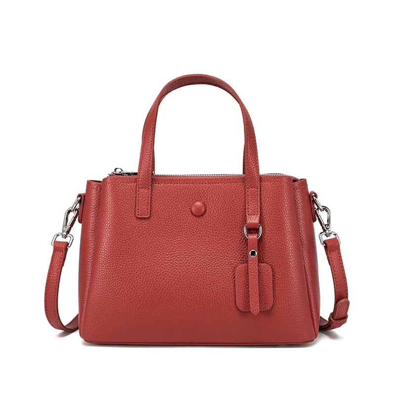 Bolsa Feminina em Couro Legítimo Média Transversal