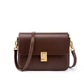 Bolsa Feminina em Couro Legítimo Pequena Transversal Elegante