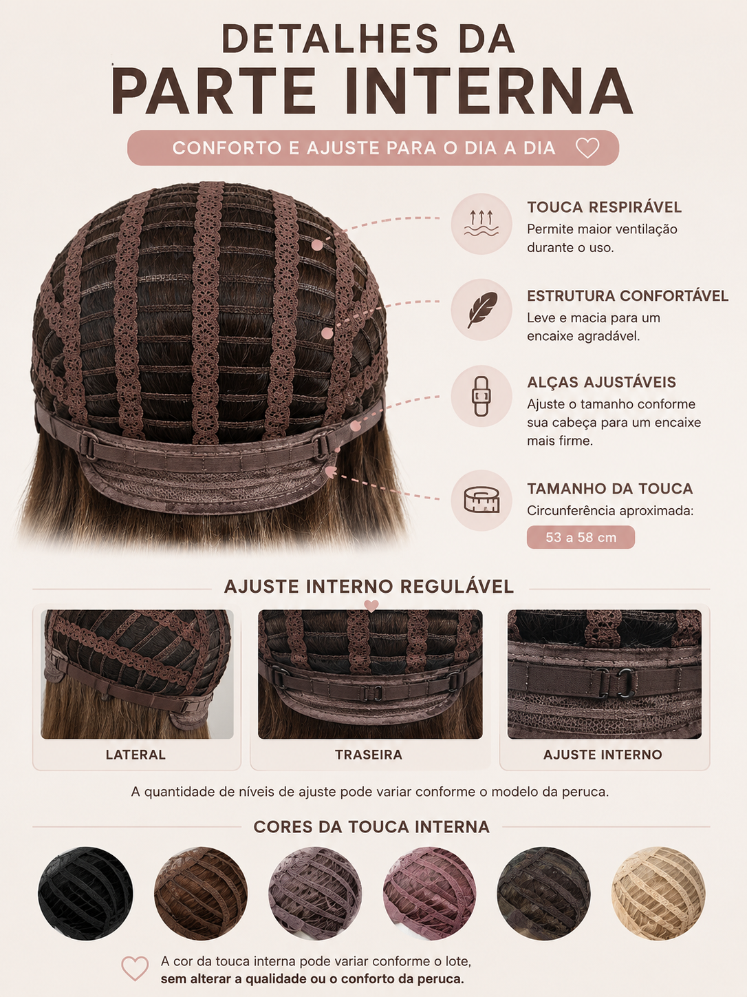 Peruca Feminina Curta Chanel Repicada com Franja 30cm Fibra Orgânica